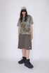 MISAKI USHIOZU × Cycle IRON RUST-DYEING TEE